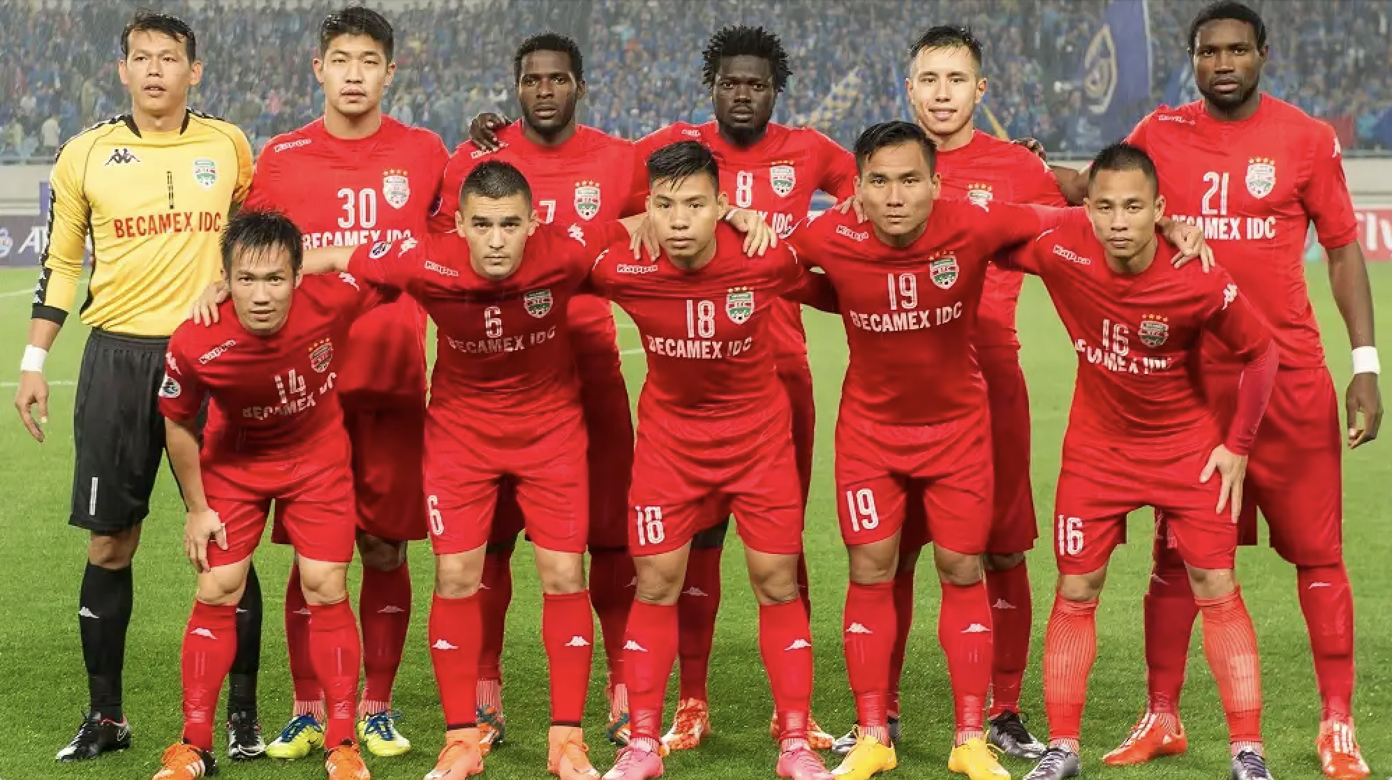 Đội hình Bình Dương tại AFC Champions League 2016