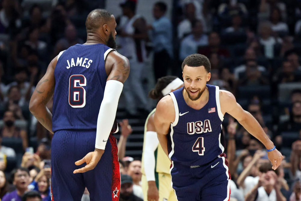 LeBron James sát cánh cùng Stephen Curry trong chiến dịch Olympic Paris 2024