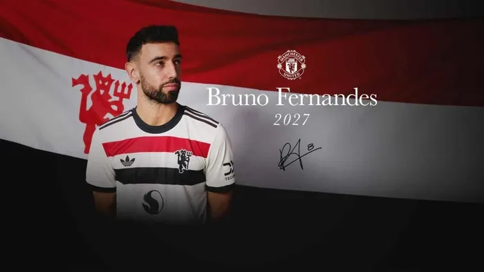 Bruno Fernandes ký hợp đồng mới, ở lại MU đến Hè 2027.